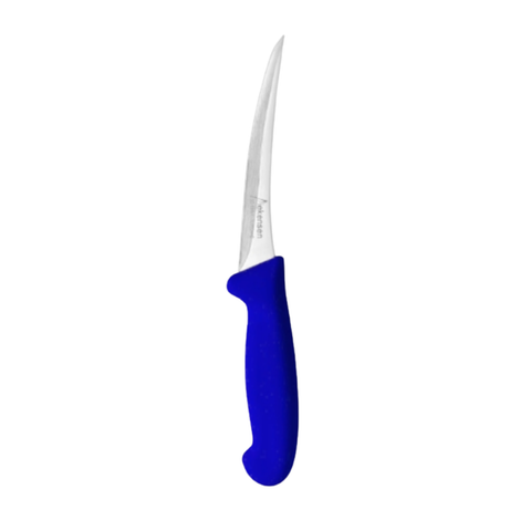 Diekensen Butchers 6" Boning Curve Knife Soft Grip Handle 15cm  Blue