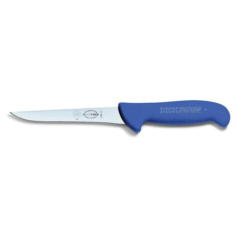 F. Dick 5PCS Butchers Knife Combo 12" Regular Cut Steel Clear PVC Front Canvas