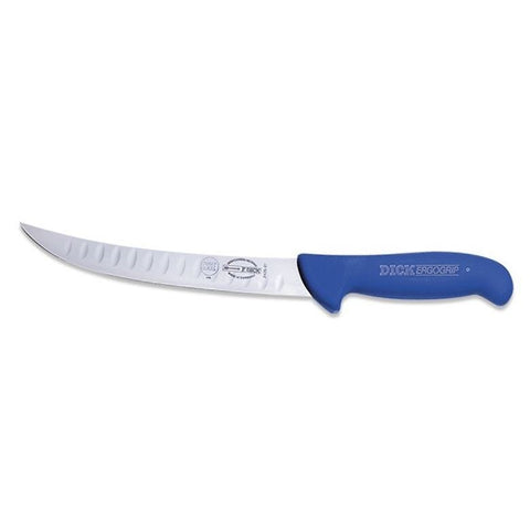 F. Dick 5PCS Butchers Knife Combo 12" Regular Cut Steel Clear PVC Front Canvas