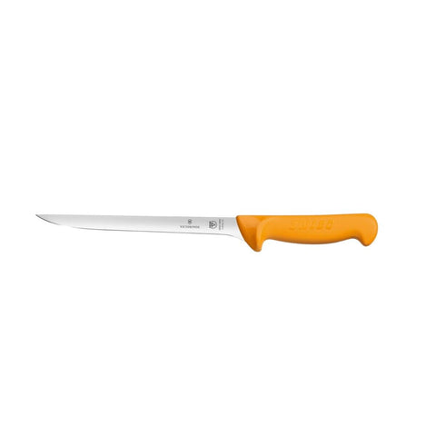 Set of 3 Swibo 8" Fillet Knives Narrow Straight & Curved, 6" Boning Knife