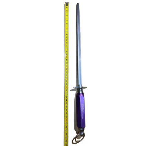 Boost 12 Inch Diamond Sharpening Steel - Colour Aluminium Handled BKS-12