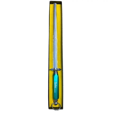 Boost 12 Inch Diamond Sharpening Steel - Colour Aluminium Handled BKS-12