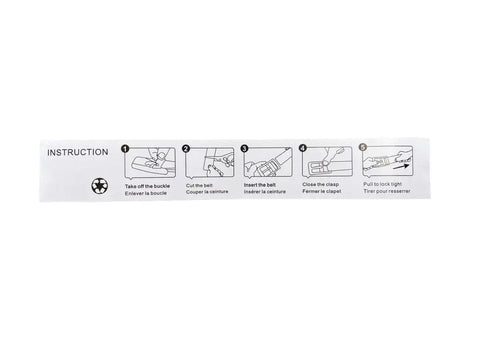 Butcher Knife Pouch Belt with Steel Holder TPUB120-STKH01