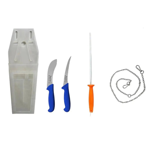Butcher Knife Set Tool Kit Combo - SK2 Clear SK2CS-COMBO-1