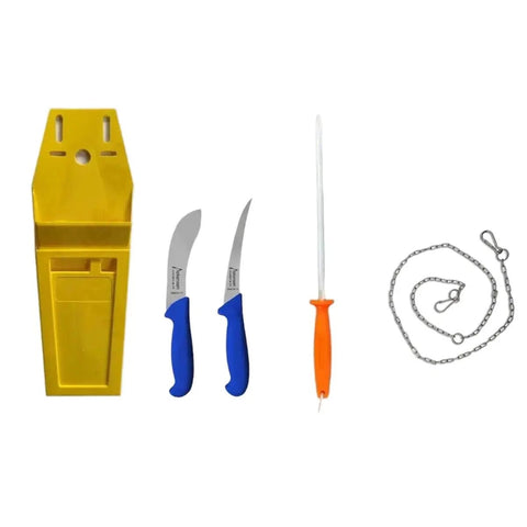 Butcher Knife Set Tool Kit Combo - SK2 Yellow SK2Y-COMBO-1