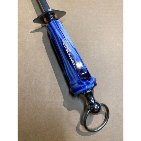 Butcher Tool Set VOOST 12" Square Combi Sapphire Sharpening Steel Chain Steel AllYourBlades