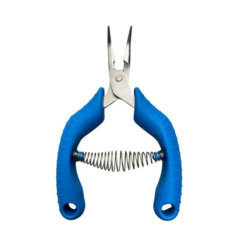 Butchers Asahi Fish Bone Tweezer Stainless Steel Blue AllYourBlades
