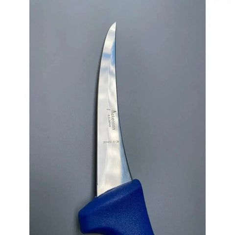 Diekensen 6' Curved Stiff Boning Knife Blue Handle 201412 - 6 CB AllYourBlades