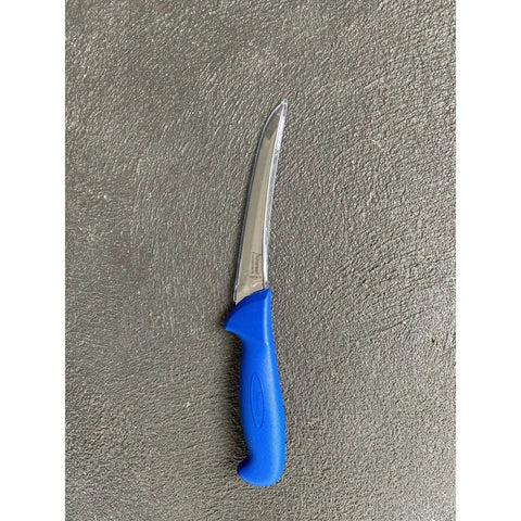 Diekensen 6' Curved Stiff Boning Knife Blue Handle AllYourBlades