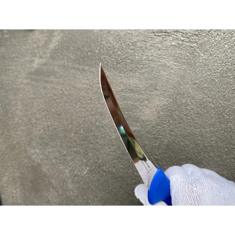 Diekensen 6' Curved Stiff Boning Knife Blue Handle AllYourBlades