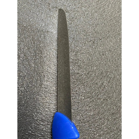 Diekensen 8" Straight Slicing Knife Wide Blade Blue Handle AllYourBlades