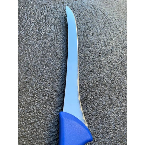 Diekensen 8" Narrow Fish Filleting Knife Flexible Blue Handle AllYourBlades