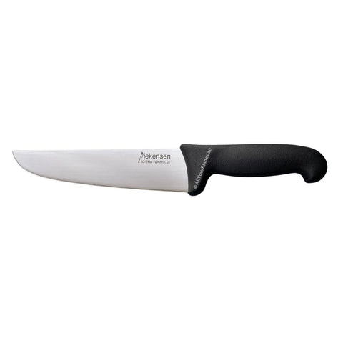 Diekensen 8PCS Butcher Knife Set - Boning Skinning Sticking Breaking Steel Black