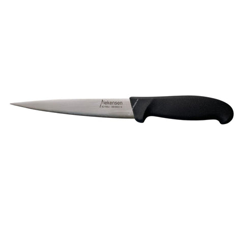 Diekensen 8PCS Butcher Knife Set - Boning Skinning Sticking Breaking Steel Black