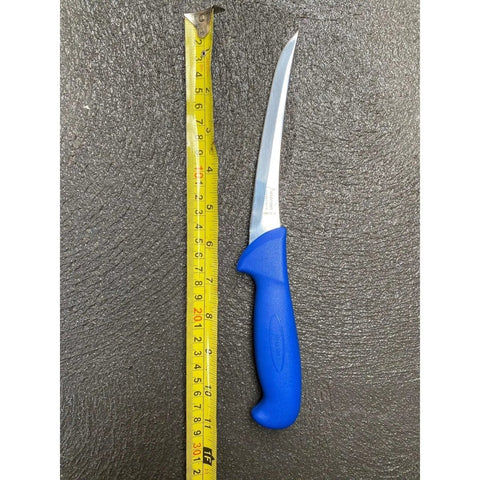 Diekensen Blue Butcher's Curved Stiff Boning Knife 6'' 15cm Blade - Set of 6 AllYourBlades