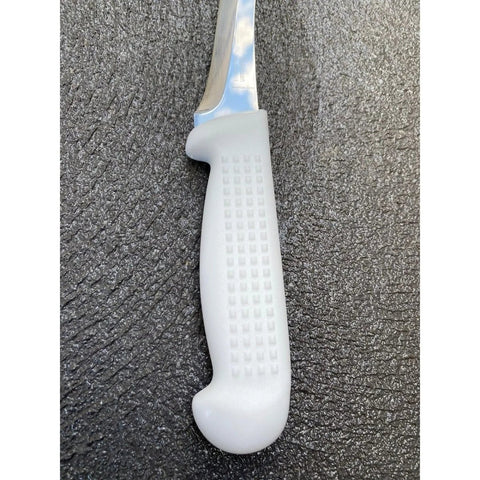 Diekensen Butchers Curved Boning Knife 5'' Narrow Blade Ridged Grip Set of 3 AllYourBlades