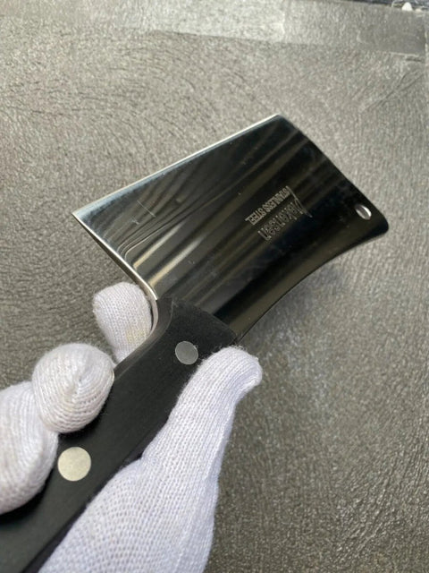 Diekensen Industrial Butchers Cleaver 9" Stainless Steel Full Tang 1.2KG Heavy AllYourBlades