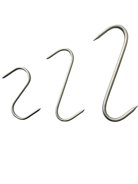 Meat S Hooks Stainless Steel Silver 4 6 8 inches SSH AllYourBlades
