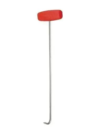 Stainless Steel Wheel Pin Puller with Type S-Hook - 70CM Red Handle AllYourBlades