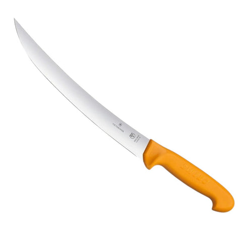 Swibo Victorinox 26cm Scimitar Steak Breaking Slicing Knife Butchers 5.8435.26