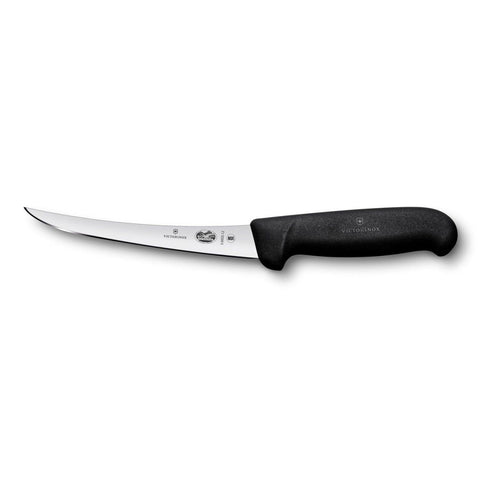 Victorinox 12cm Fibrox Curved Stiff Boning Butchers Knife 5.6603.12
