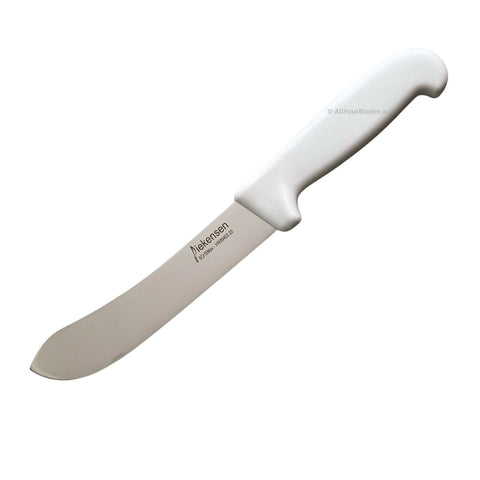 Diekensen 8PCS Butcher Knife Set - Boning Skinning Sticking Breaking Steel White