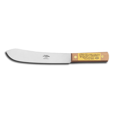 Dexter Russell Green River Carbon Steel 8"20cm Butcher Knife Wooden