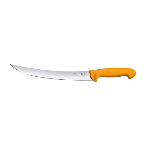 Swibo Victorinox 26cm Scimitar Steak Breaking Slicing Knife Butchers 5.8435.22