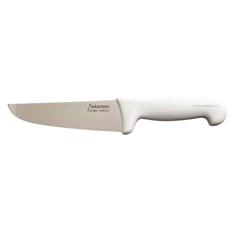 Diekensen 8PCS Butcher Knife Set - Boning Skinning Sticking Breaking Steel White