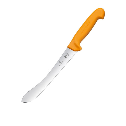 Victorinox Swibo Wide Tip Blade Butchers Knife 21cm Orange 58426.21