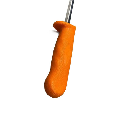 20 Inch  Stainless Steel Inspection Hook Straight Orange Handle SH-20