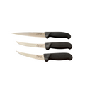 a pair of knives sitting next to each other