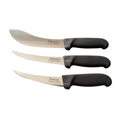 a pair of knives sitting next to each other