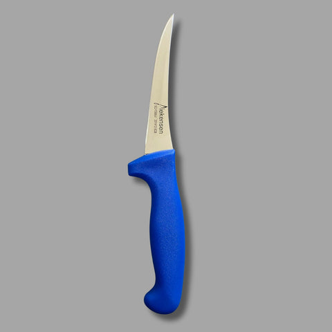 Set of 6 Diekensen Butcher's 5" 13cm Curved Narrow Hollow Ground Boning Knives