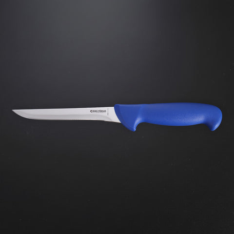 Zoro Forgas 4PCS Butcher, Farm & Hunter Knife Set with Sharpening Steel & Canvas Wrap