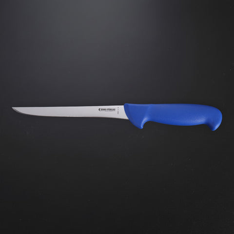 Zoro Forgas 4PCS Boat Filleting Knife Kit Barra Skinner Narrow Filleting & Boning with Canvas Wrap