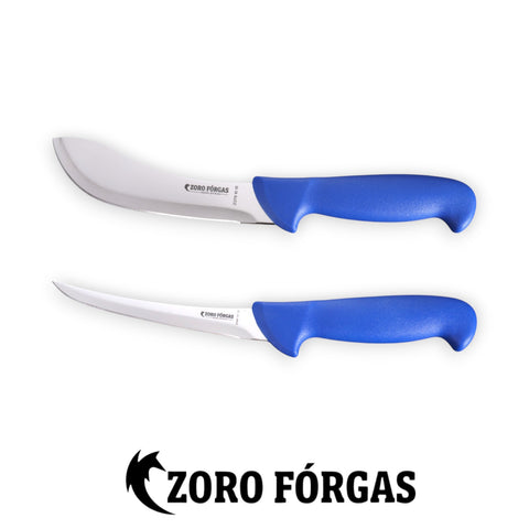 Zoro Forgas Skinning & Boning Knife Set – Professional Butcher’s Aid