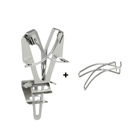 a picture of a pair of scissors on a black background