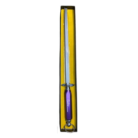 Boost 12 Inch Diamond Sharpening Steel - Colour Aluminium Handled BKS-12