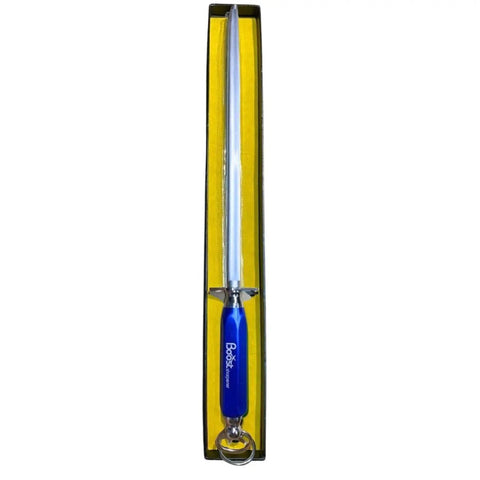 Boost 12 Inch Diamond Sharpening Steel - Colour Aluminium Handled BKS-12