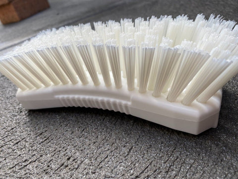 Butcher Block Scrubbing Hand Brush Stiff Plastic Hard Bristle Cleaning Brush