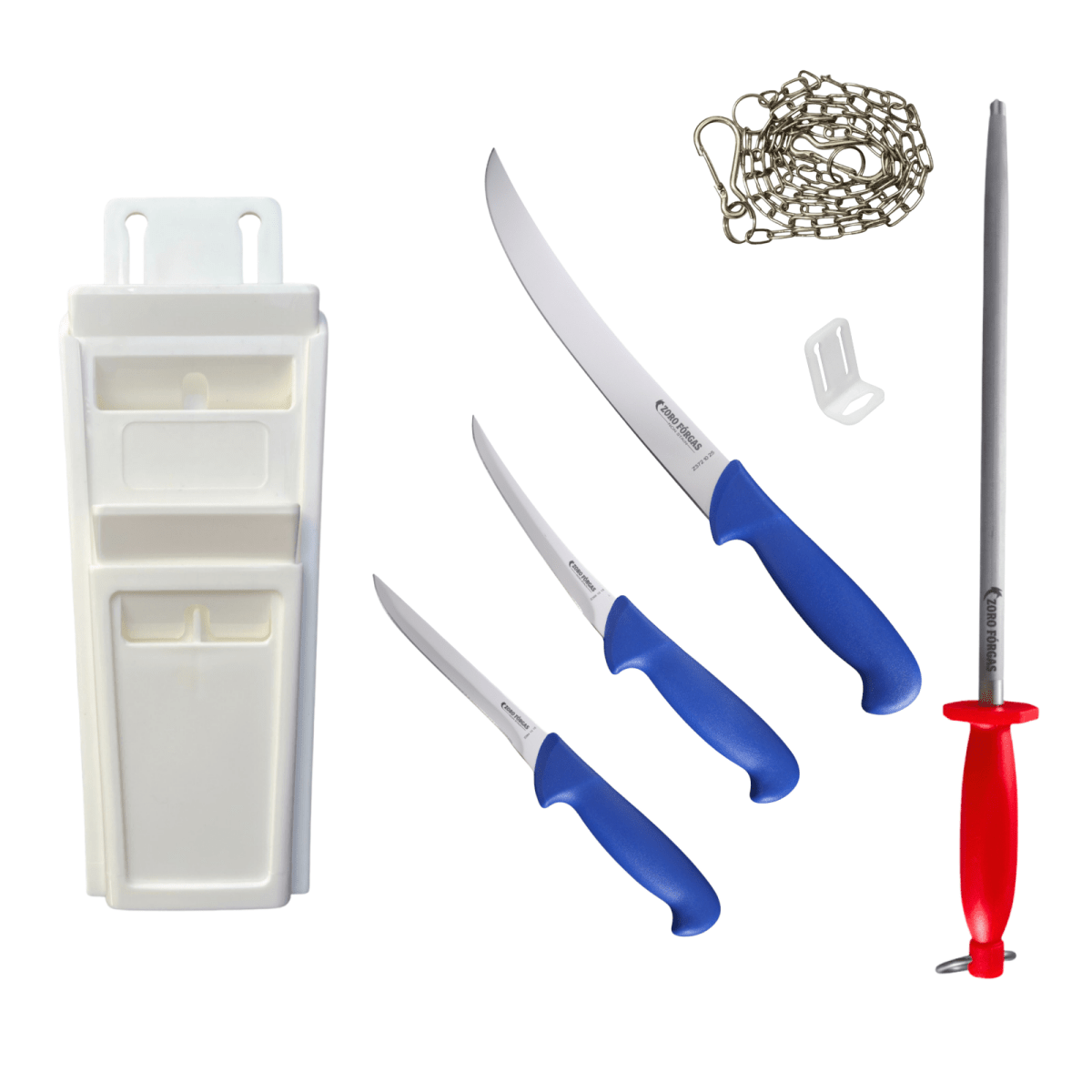 Butcher Knife Set Knife Pouch Boning Knives Steak Knife – Complete Mea ...