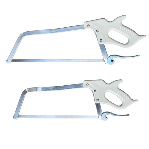 Butcher Saw Meat Processing 17.5in 20in Steel Hand Saw Meat Bone Saw Kamlok White