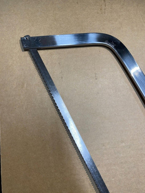 Butcher Saw Meat Processing 17.5in 20in Steel Hand Saw Meat Bone Saw Kamlok White