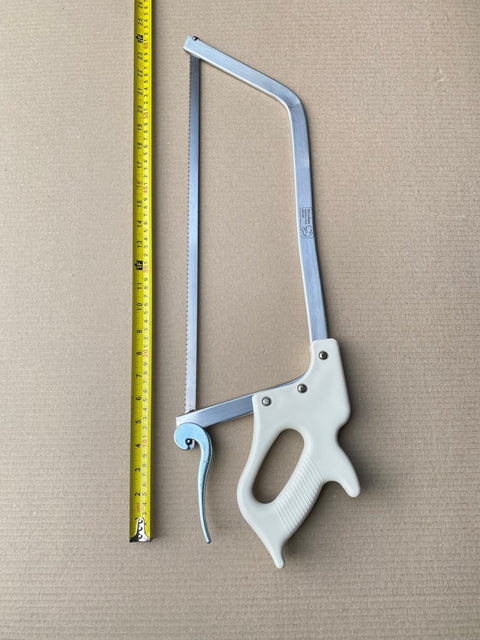 Butcher Saw Meat Processing 17.5in 20in Steel Hand Saw Meat Bone Saw Kamlok White