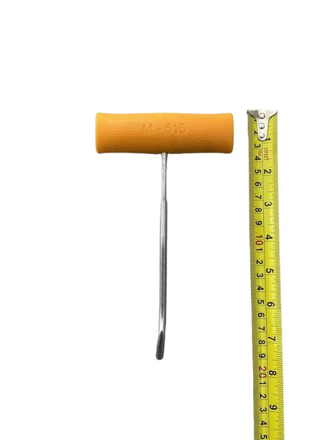 Butchers Boning Hook Cylindrical Round Meat Hook Boning Hook - Orange