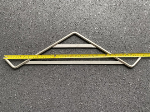 Butchers Hunters Ex Large Gambrel Hook Stainless Steel 850mm Meat Hook