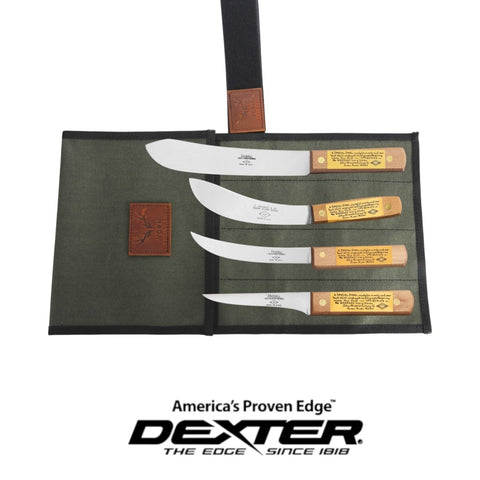 Dexter Russell Green River Original Classic 4PCS Butcher Knife Set