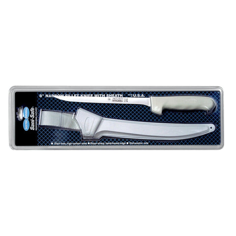 Dexter Russell Sani-Safe Butchers Stainless Steel Narrow Fillet Knife 8" &Sheath