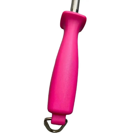 Diamond Sharpening Steel Pink Handle 10 inches MHFC-12